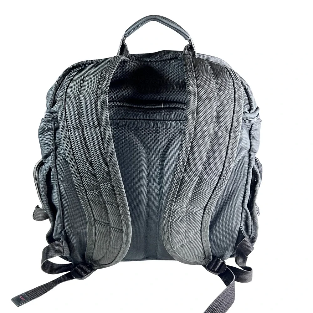 Tumi Alpha 2640D3 Ballistic Nylon Backpack Black Laptop Travel Work Bag
